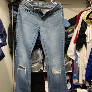 Low rise jeans
